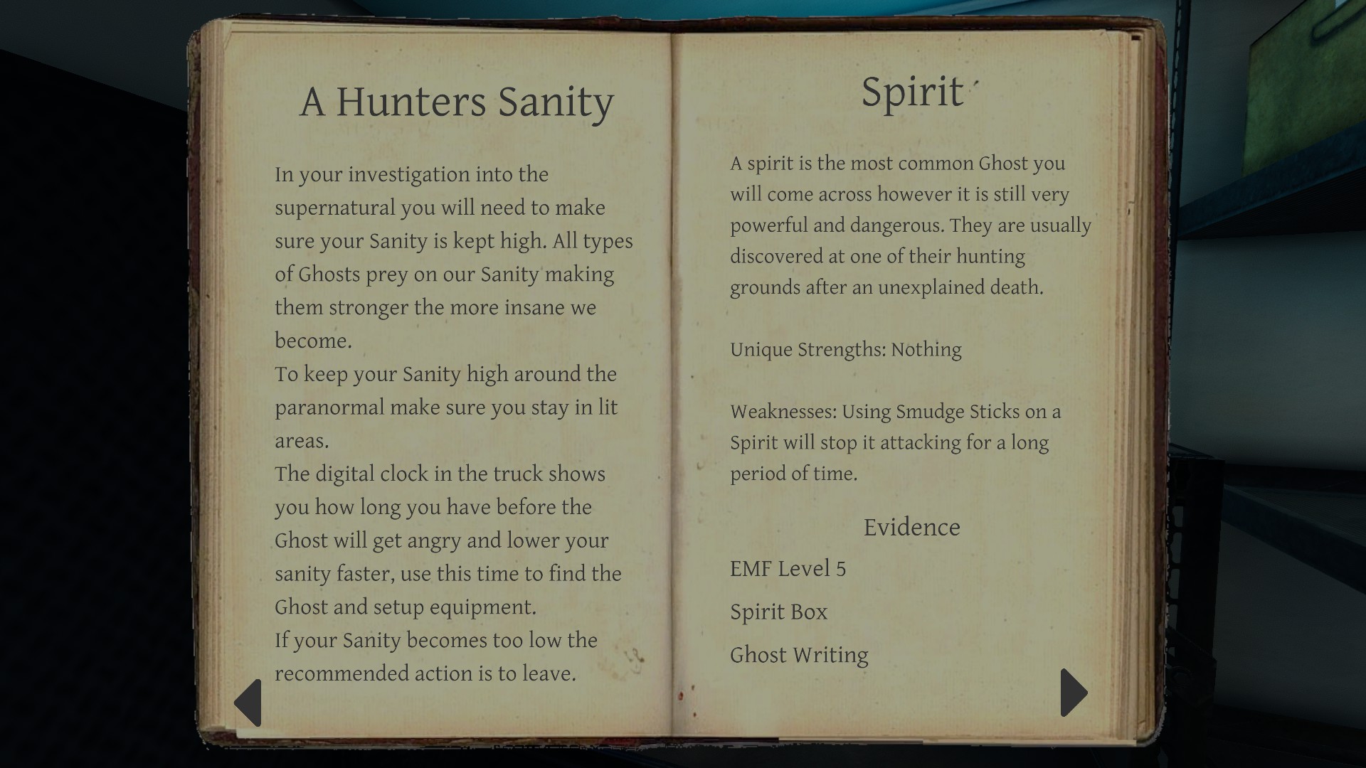 Phasmophobia List of New Ghosts in Game - All Evidence and Questions for Ghost Guide - Spirit - B85465E