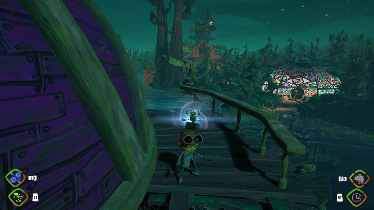 Psychonauts 2 Locations of All Scavenger Items Missions in Game - In the Green Needle Gulch: - 945BF8D