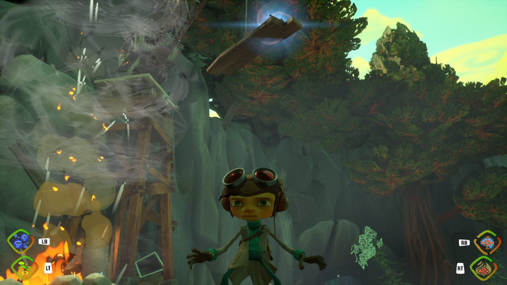 Psychonauts 2 Locations of All Scavenger Items Missions in Game - In the Quarry: - FF7673E