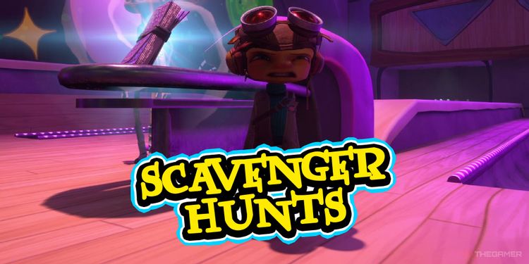 Psychonauts 2 Locations of All Scavenger Items Missions in Game - Introduction: - 8F2DBBC