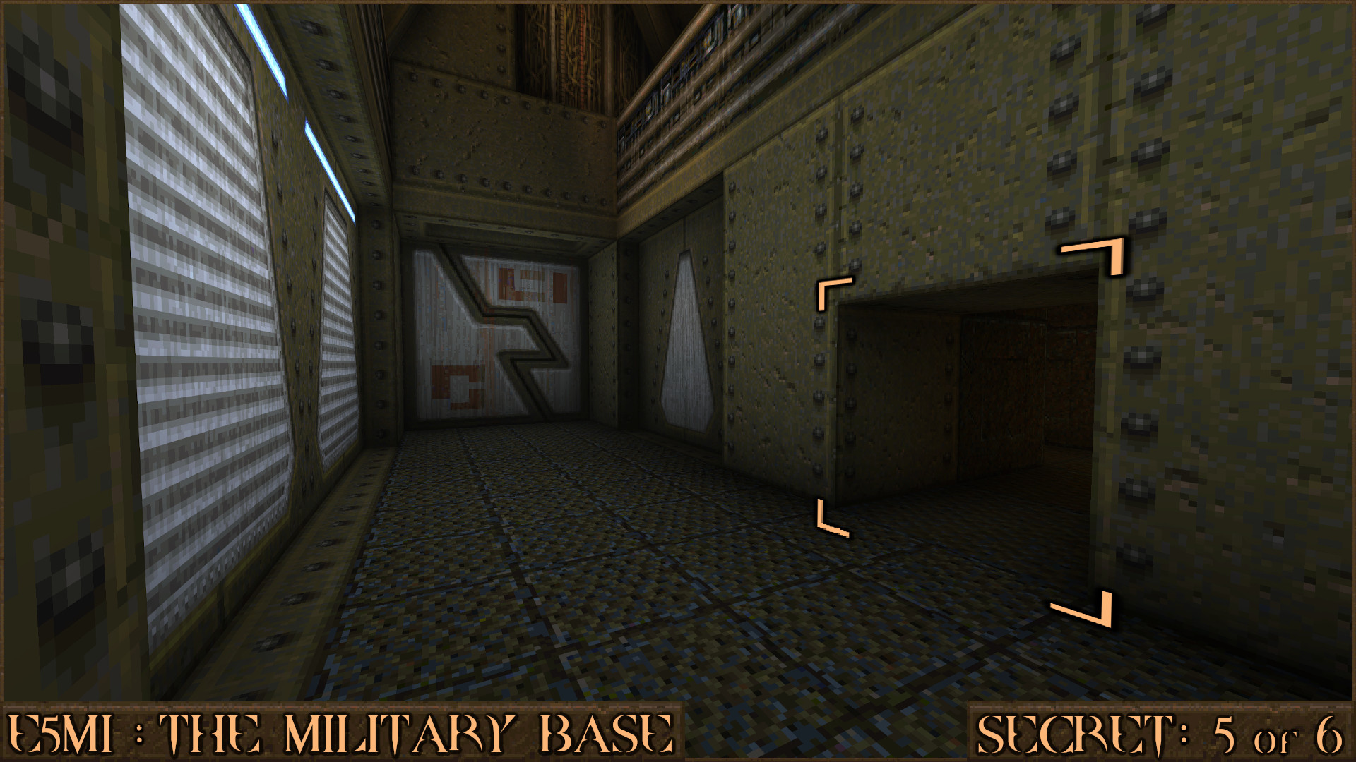 Quake Finding All Secrets in Quake Expansion pack: Dimension of the Past - E5M1: The Military Base - 32CA936