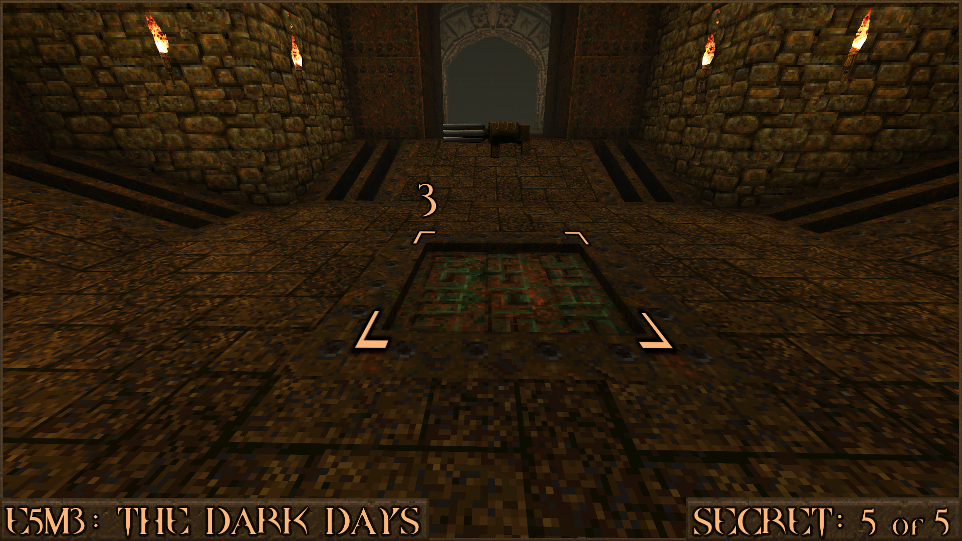 Quake Finding All Secrets in Quake Expansion pack: Dimension of the Past - E5M3: The Dark Days - 3814EA8