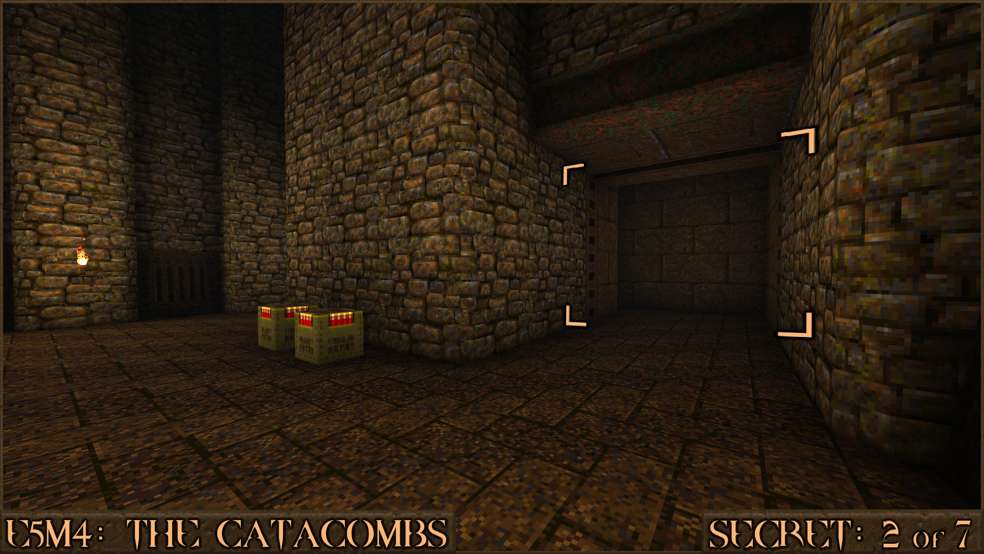 Quake Finding All Secrets in Quake Expansion pack: Dimension of the Past - E5M4: The Catacombs - 2D59199