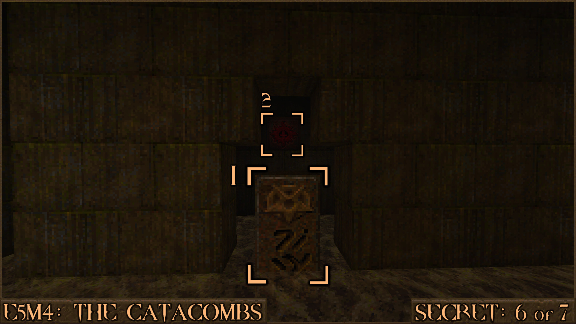 Quake Finding All Secrets in Quake Expansion pack: Dimension of the Past - E5M4: The Catacombs - B0C7CB1