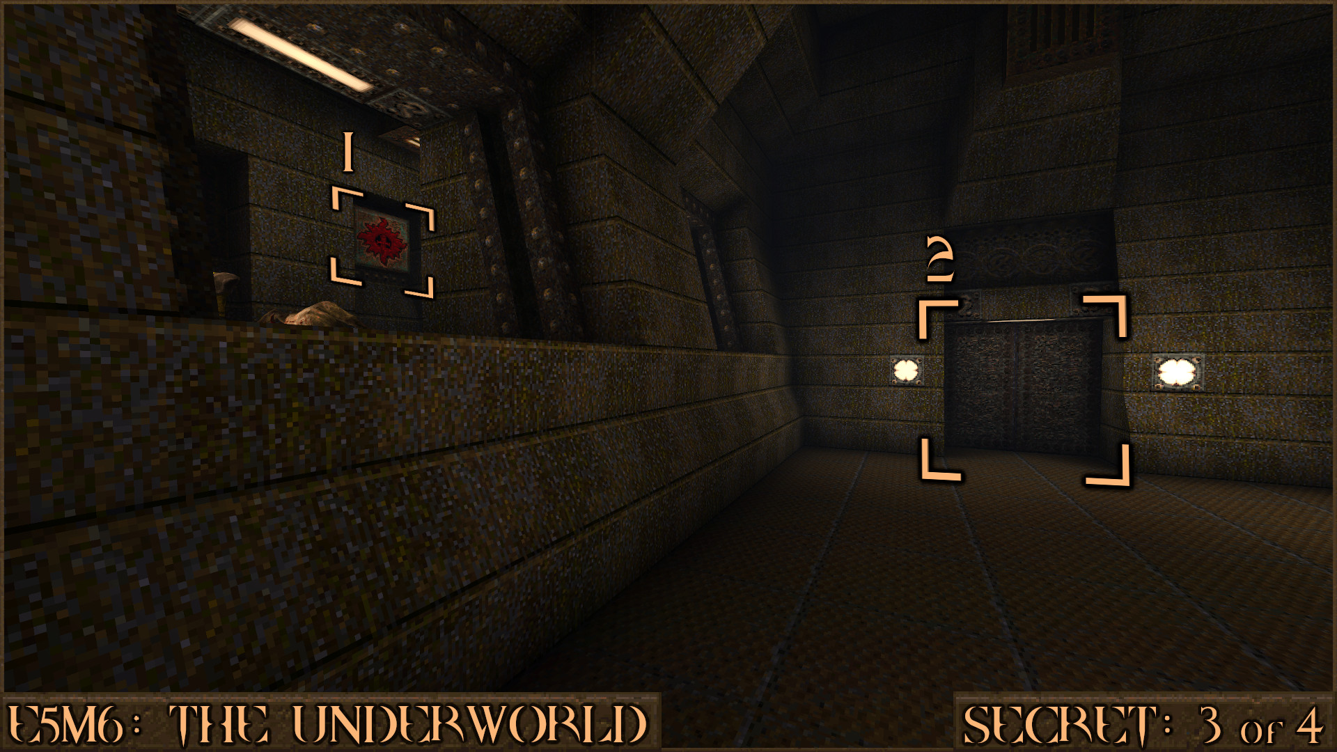 Quake Finding All Secrets in Quake Expansion pack: Dimension of the Past - E5M6: The Underworld - 3413A34