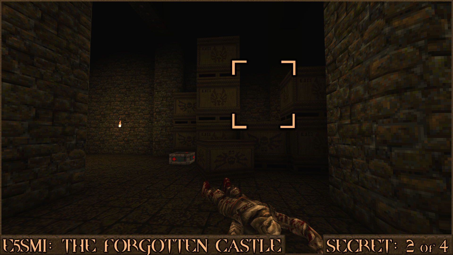 Quake Finding All Secrets in Quake Expansion pack: Dimension of the Past - E5SM1: The Forgotten Castle [Secret Level] - 506B8AE