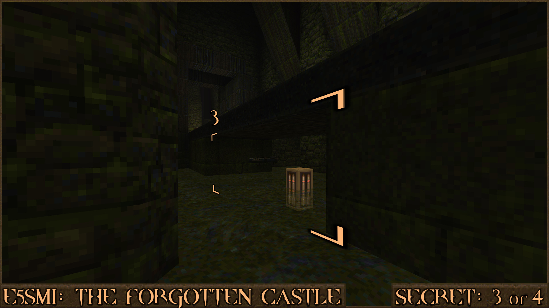 Quake Finding All Secrets in Quake Expansion pack: Dimension of the Past - E5SM1: The Forgotten Castle [Secret Level] - F4BEA5E