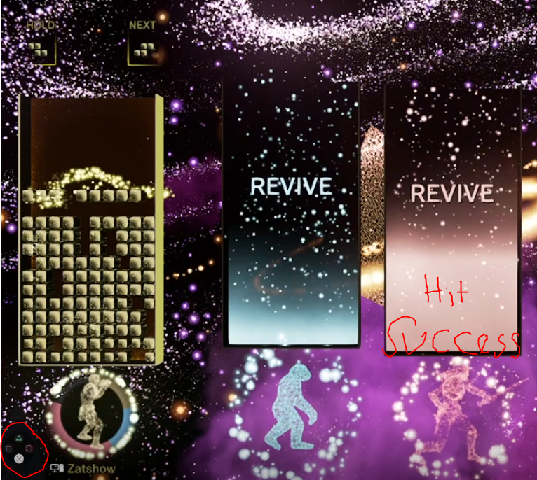 Tetris® Effect: Connected Self Revive Tutorial Guide in Tetris - Self-Revive - 90A9AA0