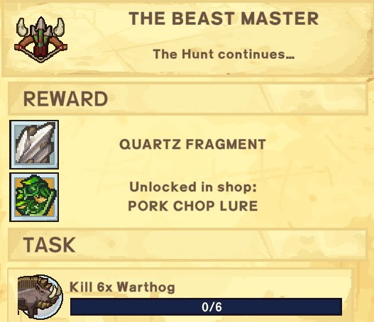 The Survivalists Walkthrough - Quest Rewards + Achievements + Shopkeepers Game Info Tips - The Beastmaster - 03977C9