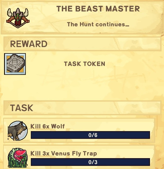 The Survivalists Walkthrough - Quest Rewards + Achievements + Shopkeepers Game Info Tips - The Beastmaster - 12BEDA4