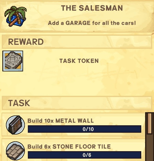 The Survivalists Walkthrough - Quest Rewards + Achievements + Shopkeepers Game Info Tips - The Salesman - 3997D93