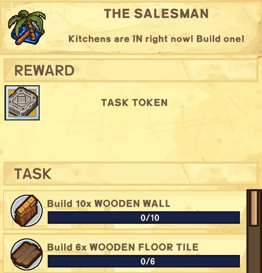 The Survivalists Walkthrough - Quest Rewards + Achievements + Shopkeepers Game Info Tips - The Salesman - 4ECB0BC