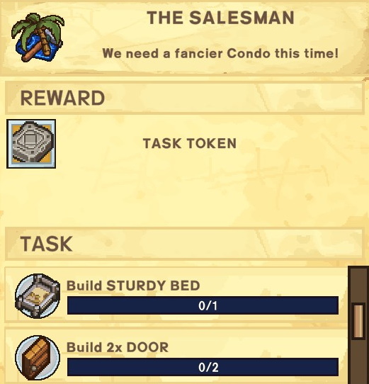 The Survivalists Walkthrough - Quest Rewards + Achievements + Shopkeepers Game Info Tips - The Salesman - 6EDFB9B