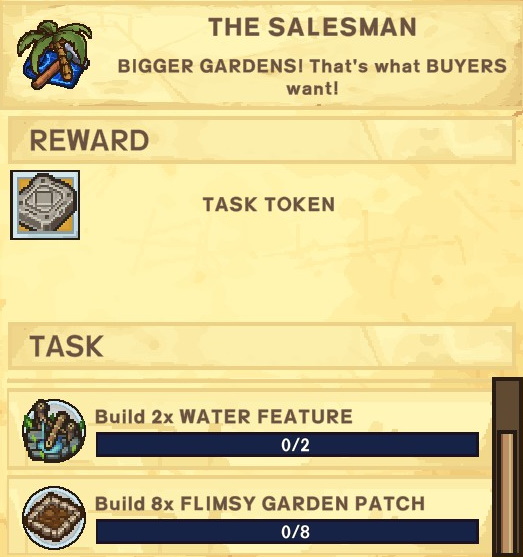 The Survivalists Walkthrough - Quest Rewards + Achievements + Shopkeepers Game Info Tips - The Salesman - 83347D2