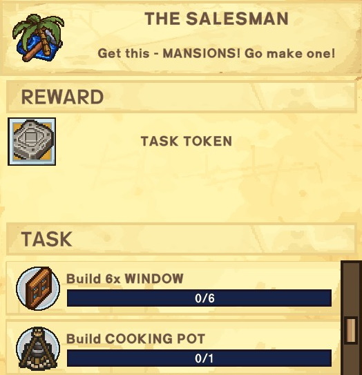 The Survivalists Walkthrough - Quest Rewards + Achievements + Shopkeepers Game Info Tips - The Salesman - DB5A2DC