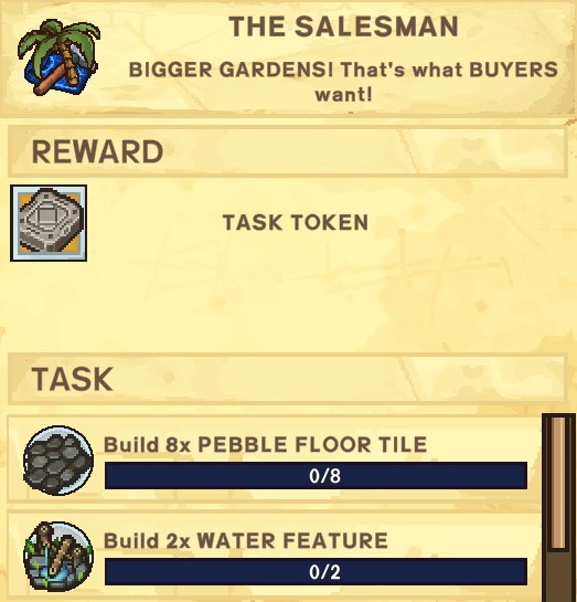The Survivalists Walkthrough - Quest Rewards + Achievements + Shopkeepers Game Info Tips - The Salesman - F2FFFAC
