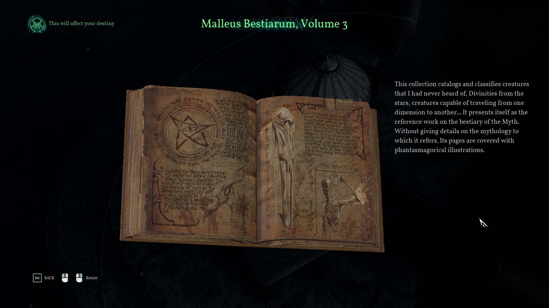 Call of Cthulhu Detailed Information About R’lyehian (Cthuvian) Texts and Inscriptions Guide - Malleus Bestiarum Vol. 3 - 4DA7118