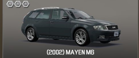 Car Mechanic Simulator 2021 All Car Parts Shopping List for All Engine - 2002 Mayen M6 - FD36204
