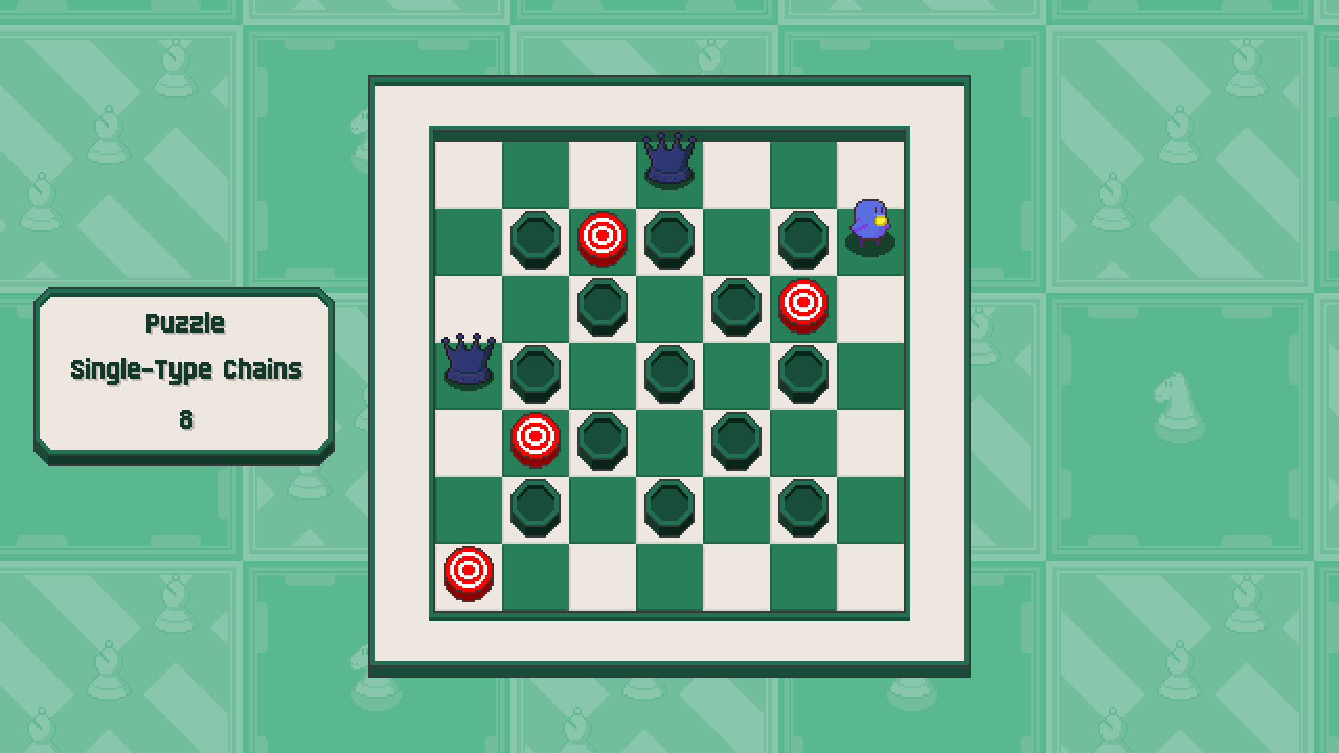 Chessplosion Solving All Puzzle Tips + Walkthrough Gameplay - Advanced: Single-Type Chains - 91DD02E