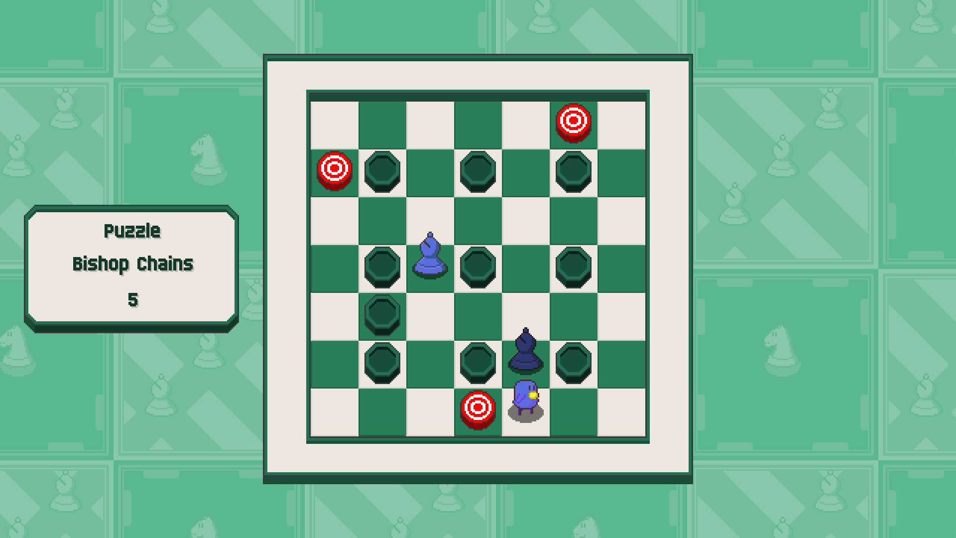 Chessplosion Solving All Puzzle Tips + Walkthrough Gameplay - Beginner: Bishop Chains - 0BD1EEA
