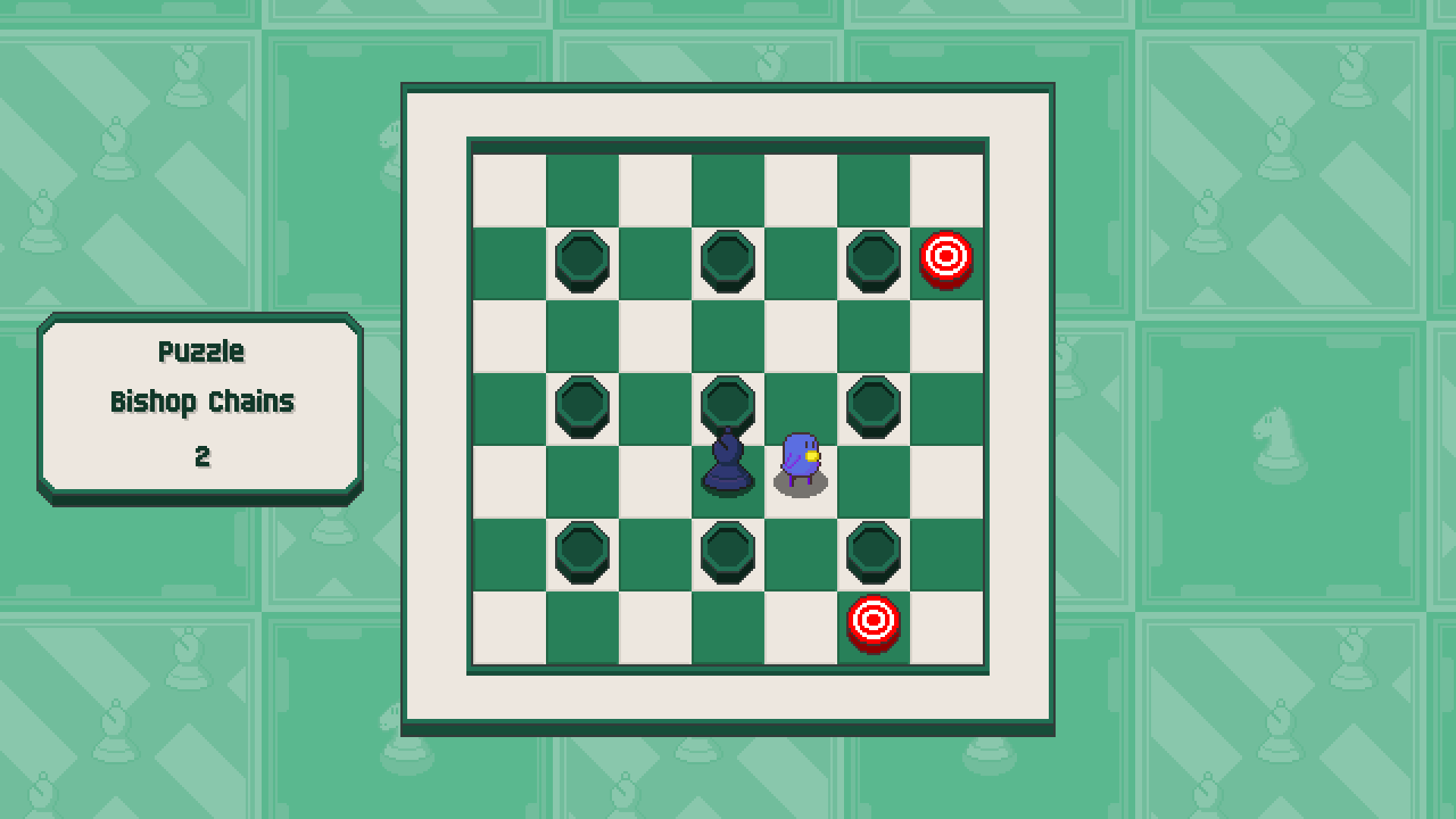 Chessplosion Solving All Puzzle Tips + Walkthrough Gameplay - Beginner: Bishop Chains - 694C8E1