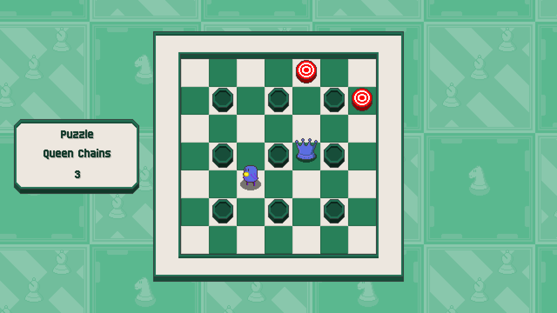 Chessplosion Solving All Puzzle Tips + Walkthrough Gameplay - Beginner: Queen Chains - 5BCA839