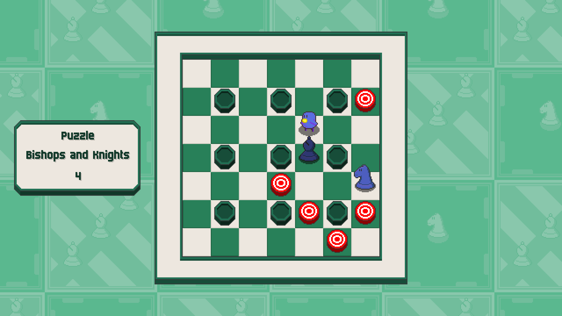 Chessplosion Solving All Puzzle Tips + Walkthrough Gameplay - Grandblaster: Bishops and Knights - 49B60B2
