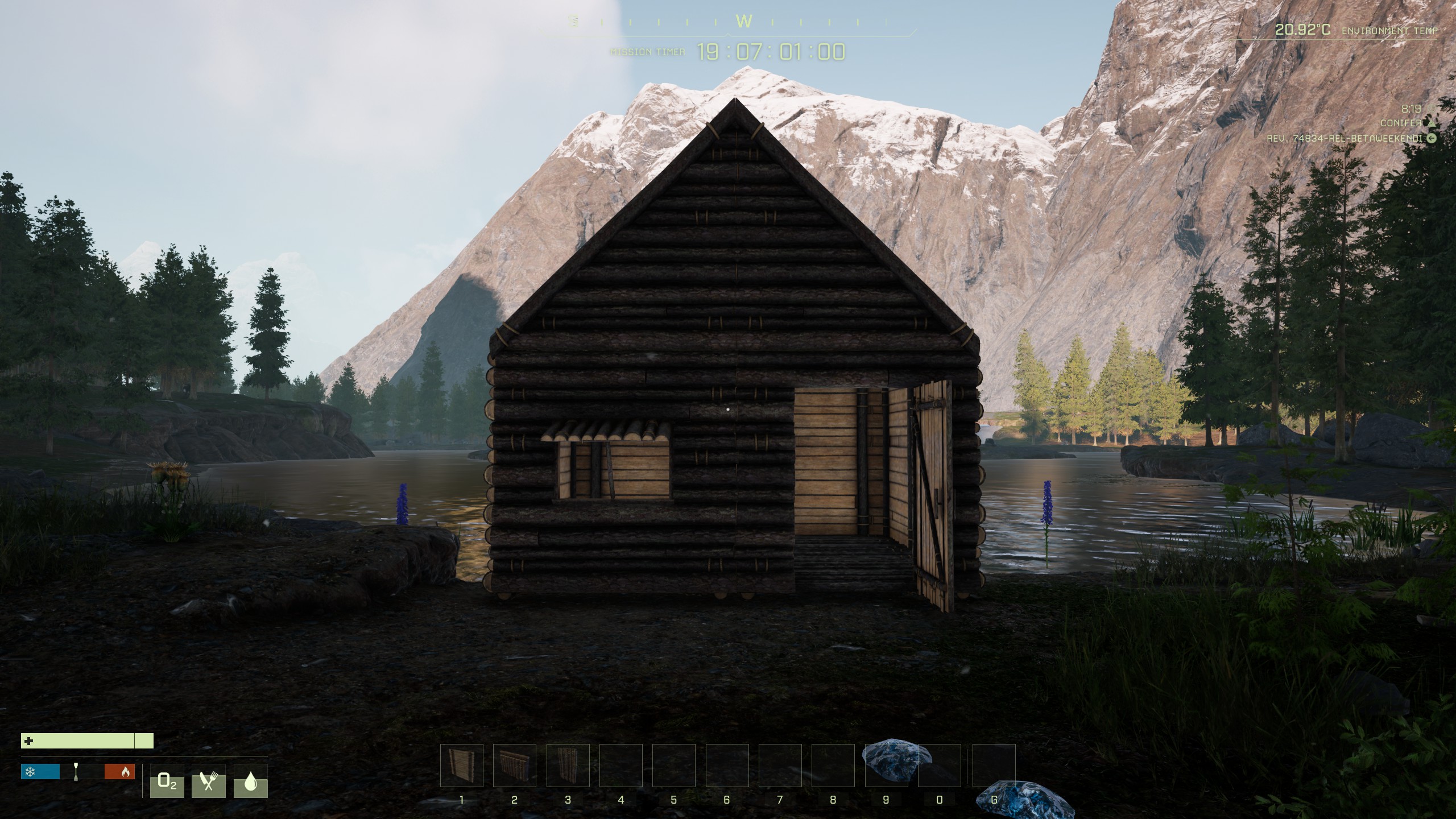 Icarus Beta Basic Guide for Building a House - Step 10: Enjoy your shelter! Now you can stay safe from the Storm! - 474A32E