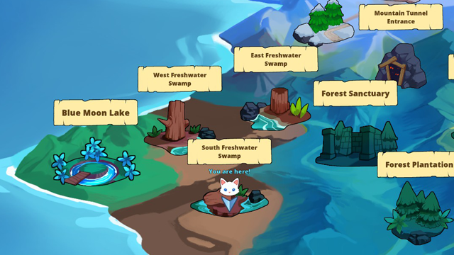 Kitaria Fables How to Defeat 3000 Enemies Achievement Guide - Location: South Freshwater Swamp - 70281E9