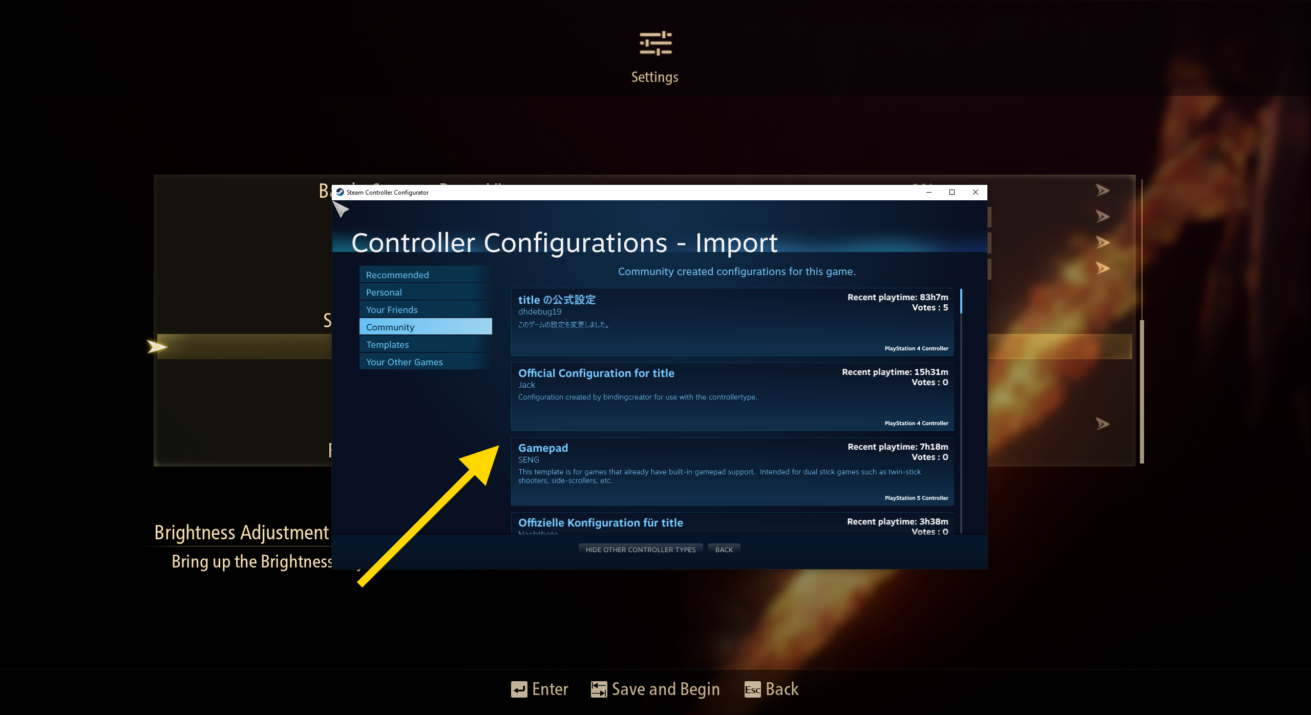 Tales of Arise Fix for Controller is Not Working on Gamepad Guide - Alternative Solution - F874315