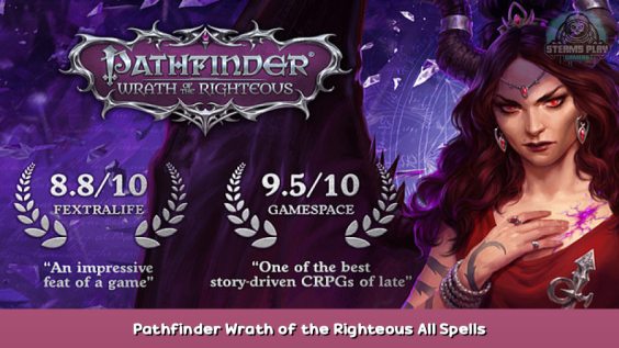 Pathfinder: Wrath of the Righteous All Spells Detailed Information Gameplay 1 - steamsplay.com