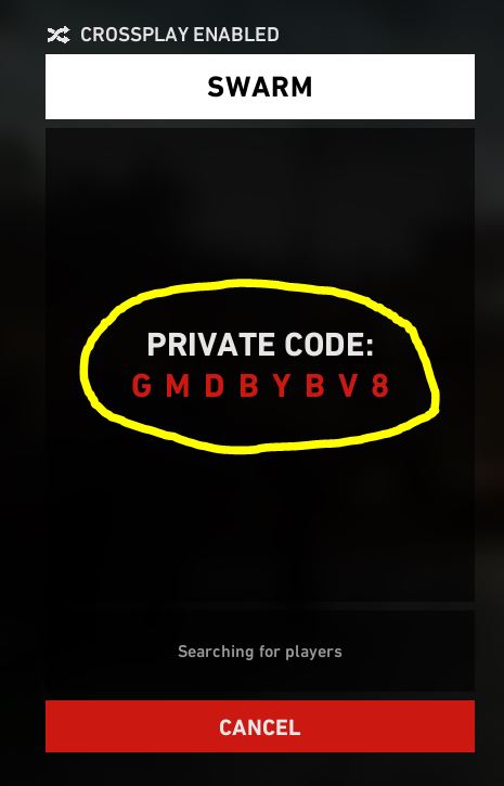 Back 4 Blood Swarm Mode Guide & Code - How To Play a Private Swarm Match. - 50C0308