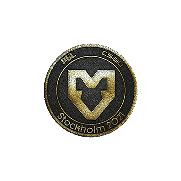 Counter-Strike: Global Offensive Complete Overview for PGL Stockholm 2021 Major - CSGO Event - Gold Patches - 09897D0