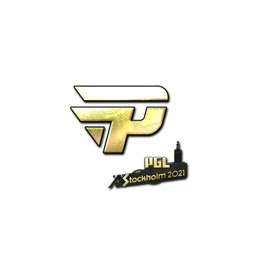 Counter-Strike: Global Offensive Complete Overview for PGL Stockholm 2021 Major - CSGO Event - Gold Stickers - 013D7F4