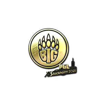 Counter-Strike: Global Offensive Complete Overview for PGL Stockholm 2021 Major - CSGO Event - Gold Stickers - 983DDCF
