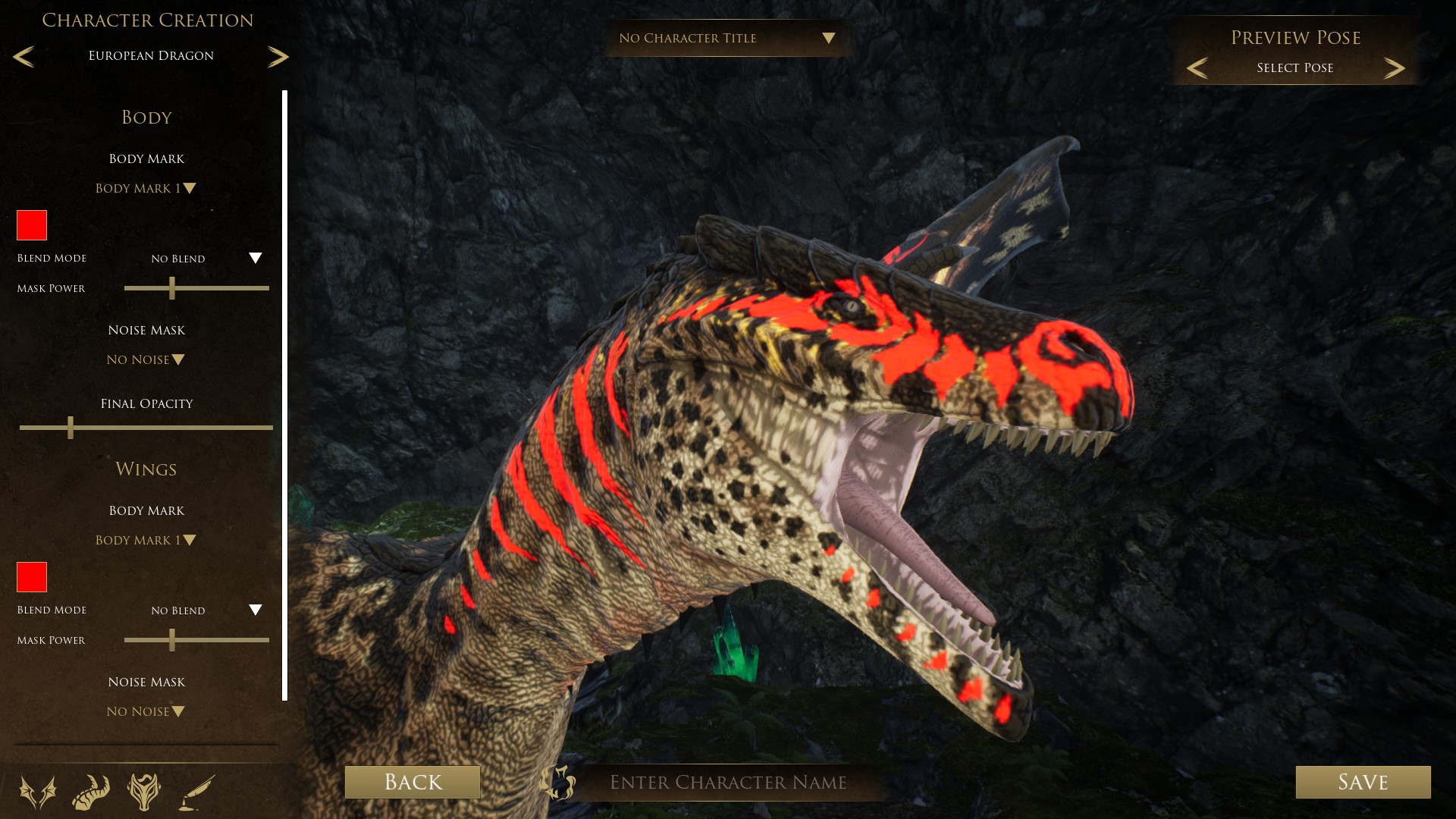 Draconia Character Creation - Species Information Tips - Adding Details! - CB44CEE