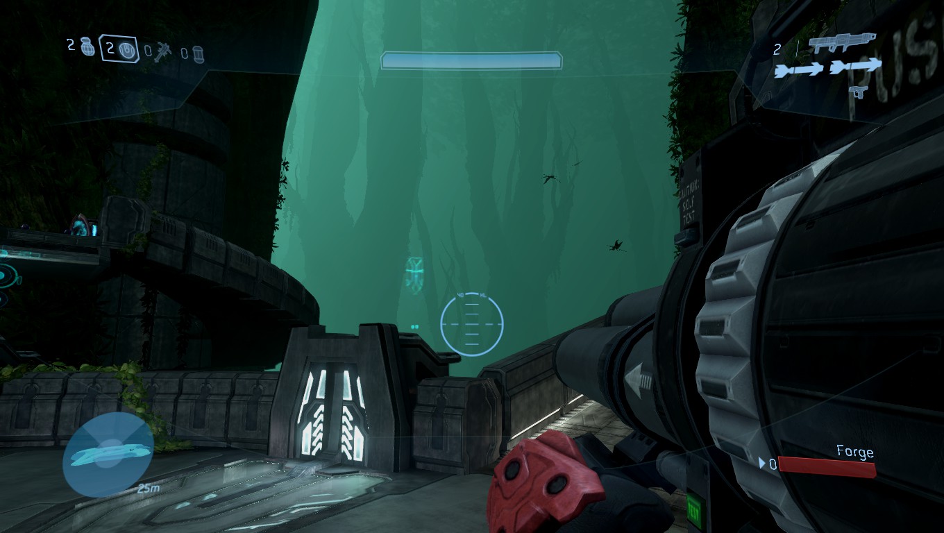 Halo: The Master Chief Collection Basic Crosshair Weapon Guide - Lowered Crosshair - 8C2D4D5