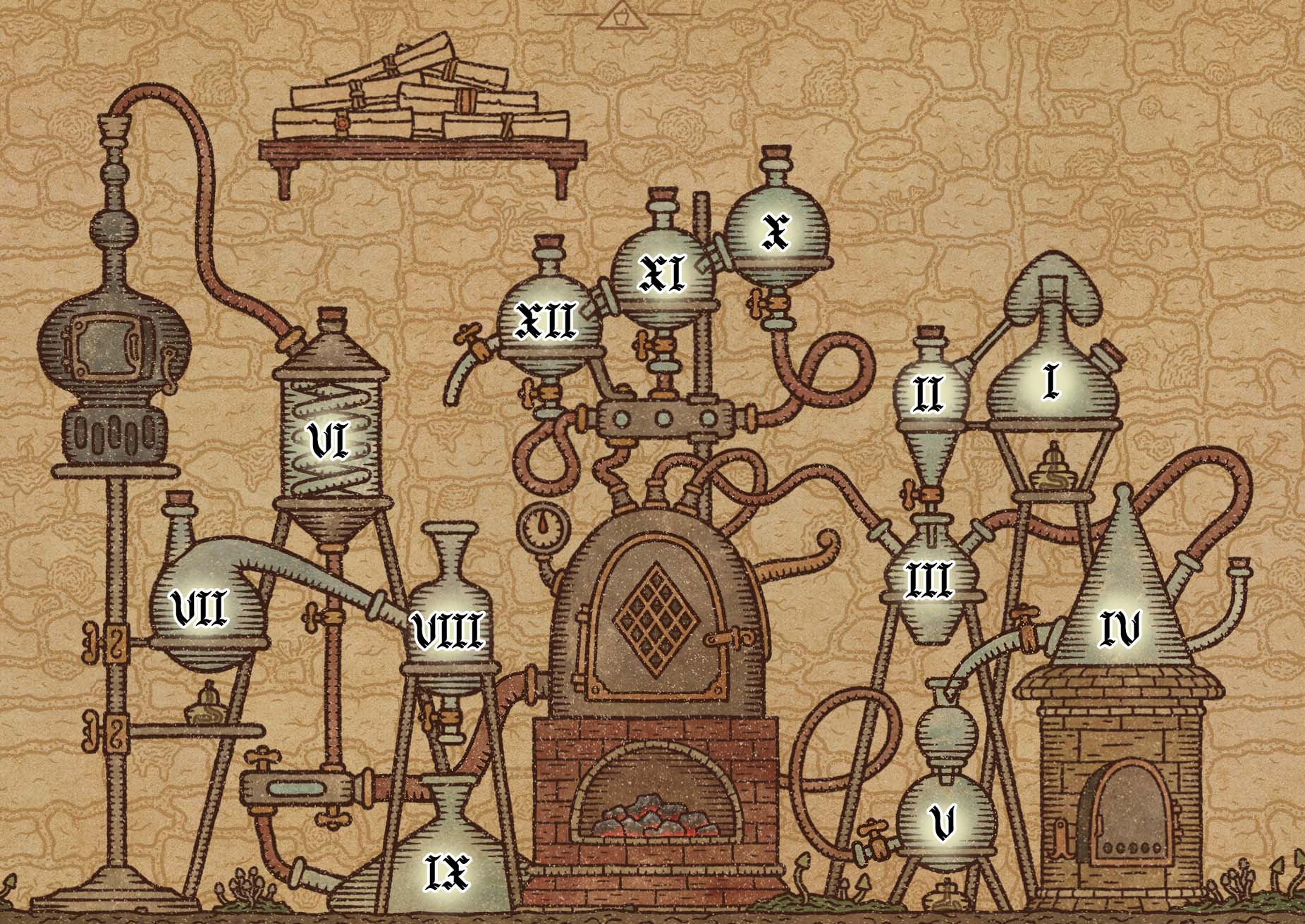 Potion Craft All Recipes for  Alchemy Machine Info - The Alchemy Machine - 9420387