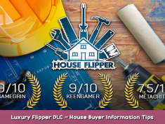 House Flipper Luxury Flipper DLC – House Buyer Information Tips 1 - steamsplay.com