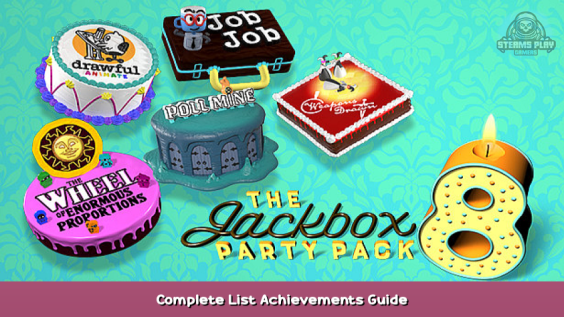 The Jackbox Party Pack 8 Complete List Achievements Guide 1 - steamsplay.com