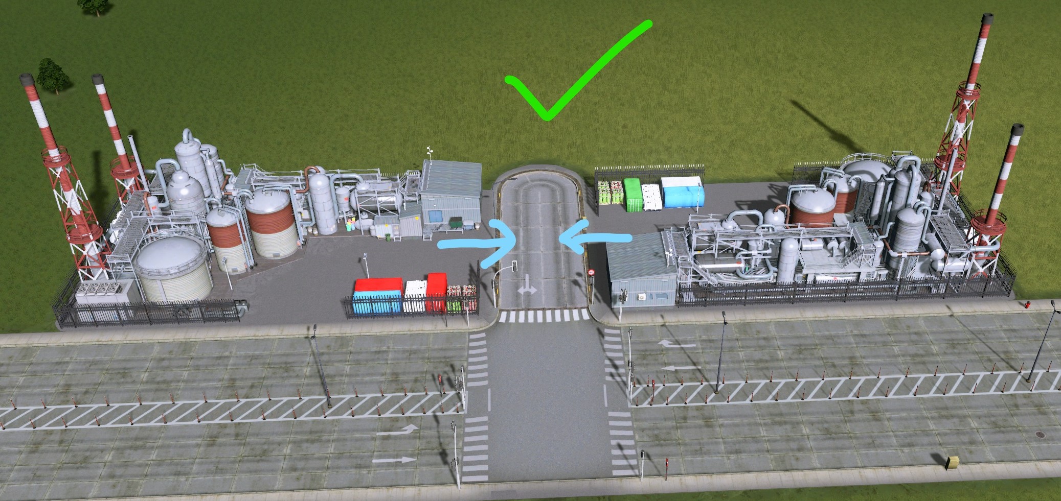 Cities: Skylines Useful Techniques for Industries and Supply Chain  - Cargo Transportation Options and Traffic Tips - E8B388C
