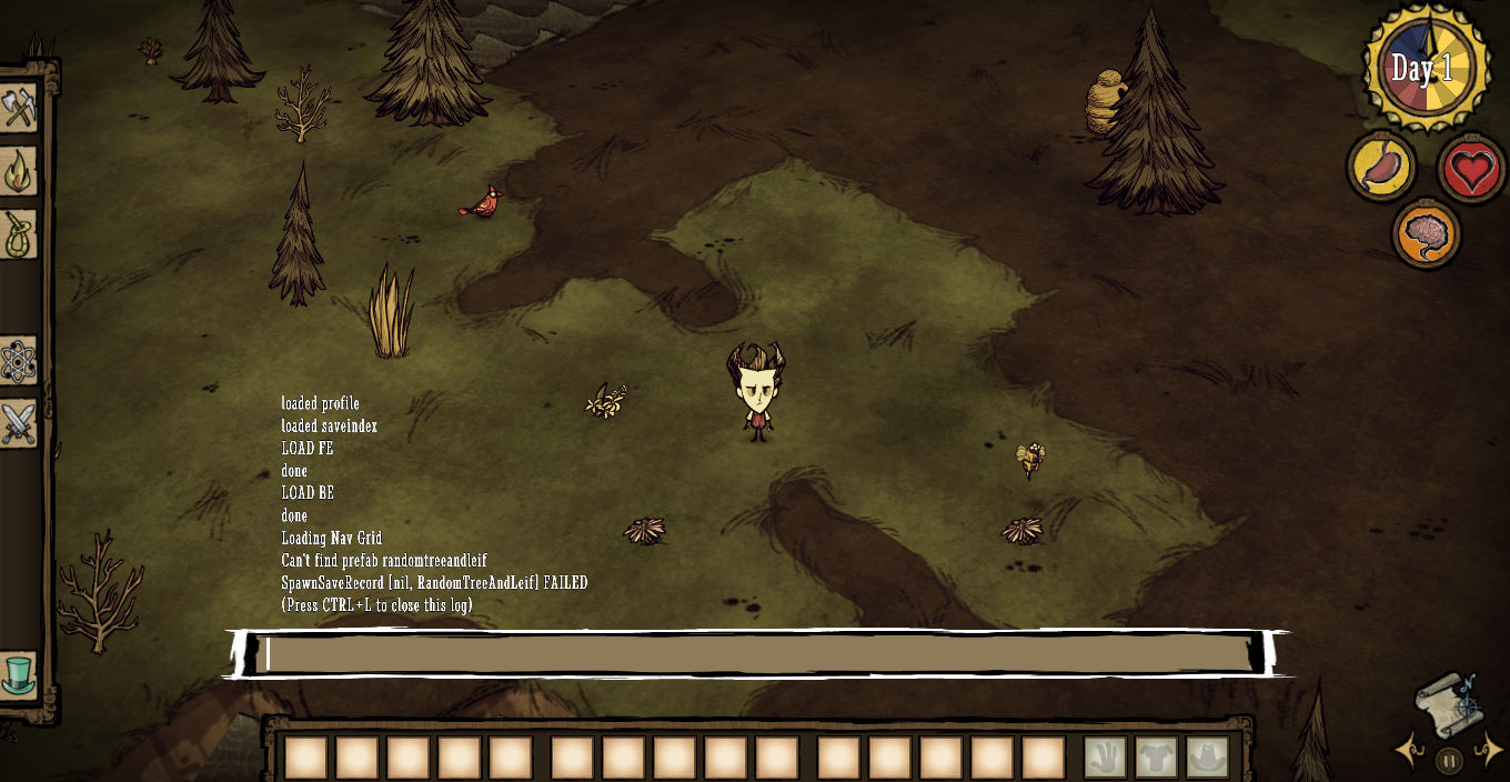 Don't Starve Together Updated Console Commands + Config - Console command capabilities (Updated) - 021AC5E
