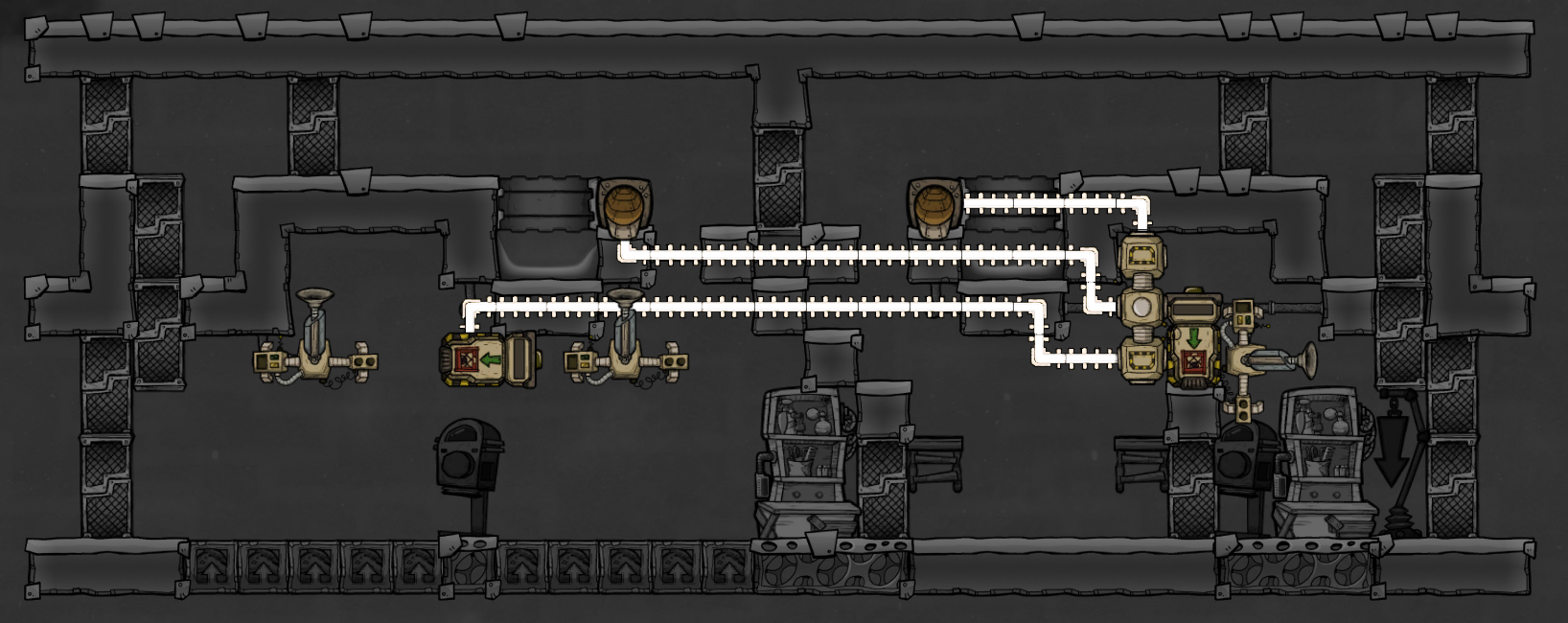 Oxygen Not Included Automated Divergent Ranches - Objectives + Statistics - - 1st Upgrade - Egg Removal - C36F464