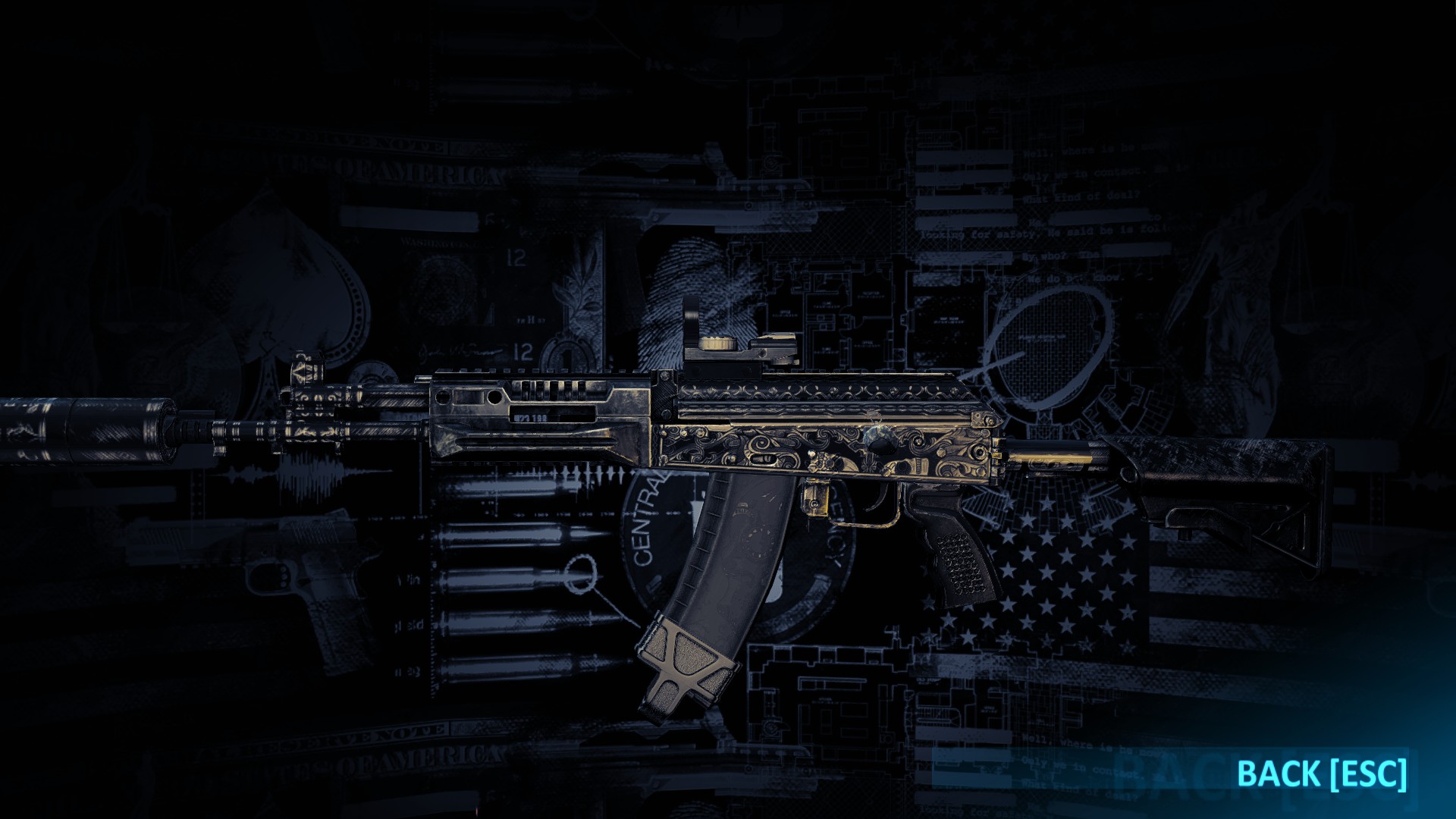 PAYDAY 2 Best Build for Sicario - Weapon Attachments - Sicario Double AK - 9E60113