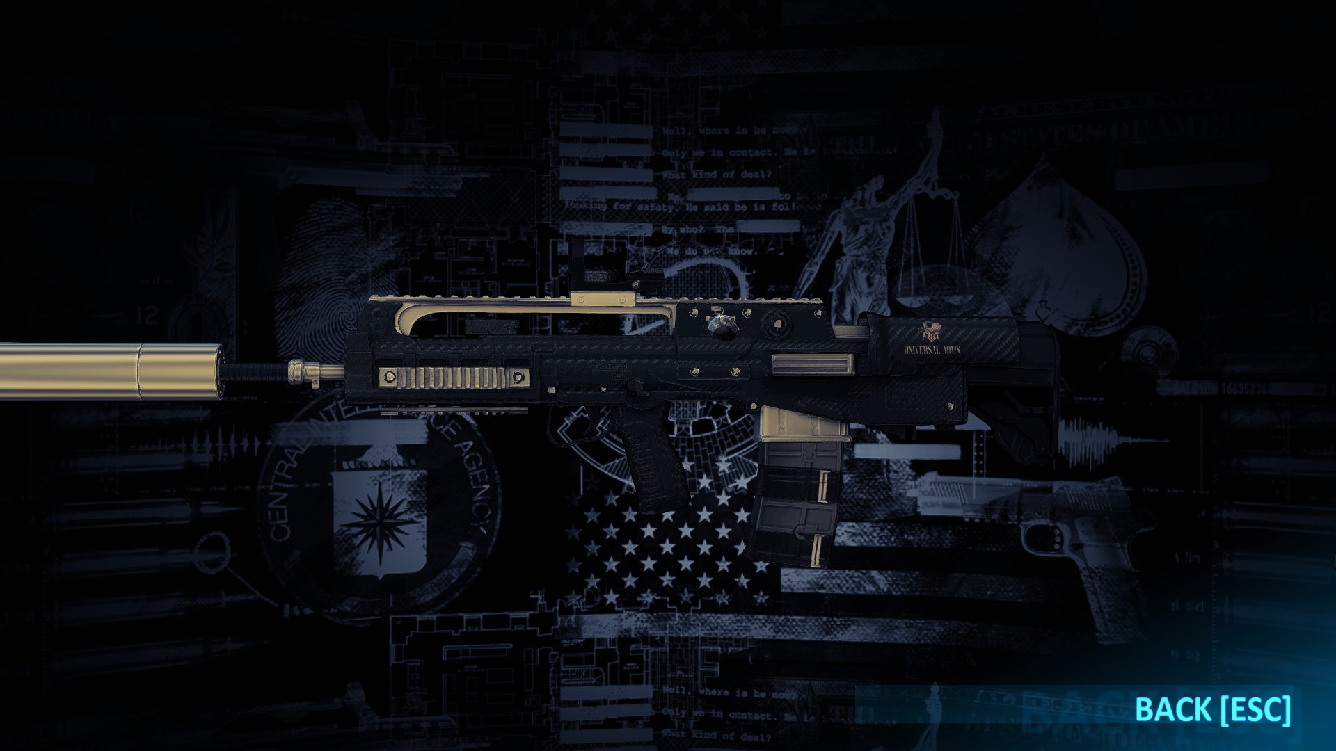 PAYDAY 2 Best Build for Sicario - Weapon Attachments - Sicario Lions Roar - 9EF3742