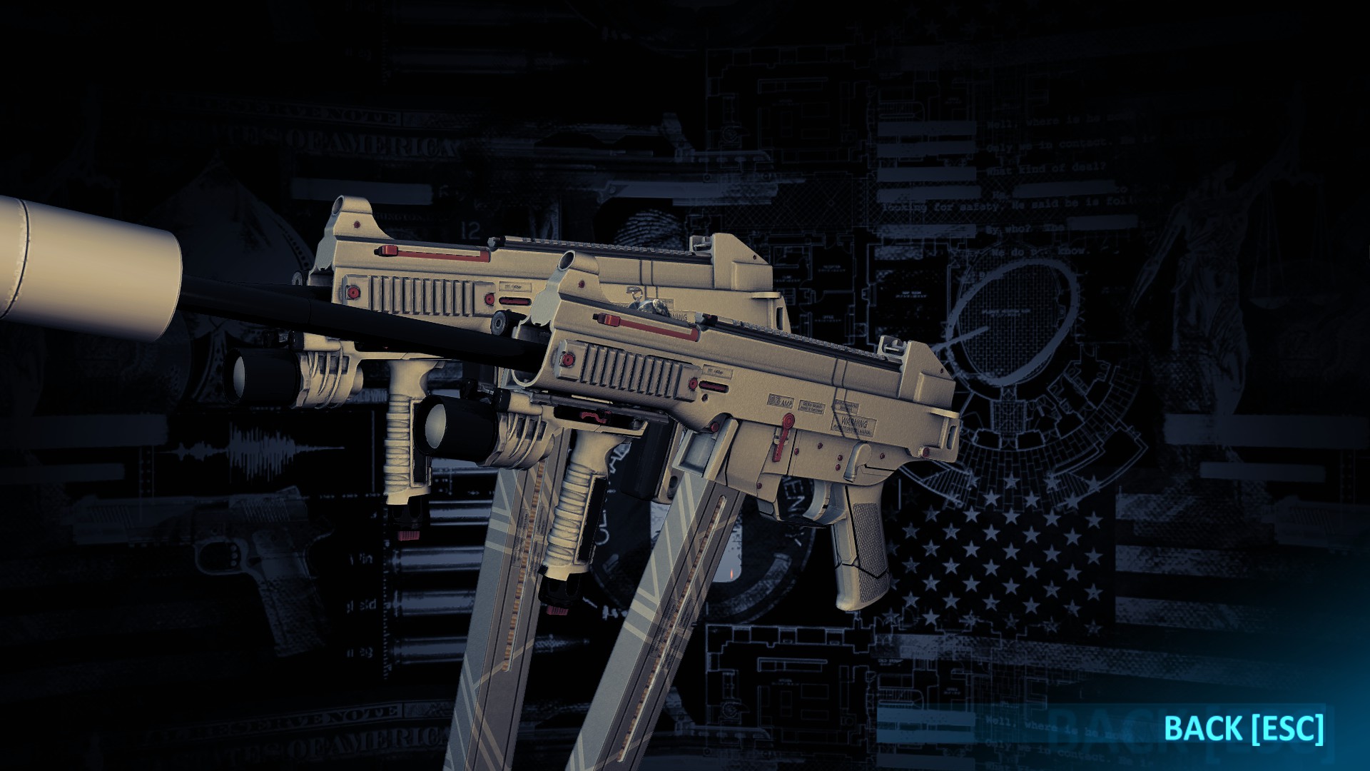 PAYDAY 2 Best Build for Sicario - Weapon Attachments - Sicario Triple smg - E161448
