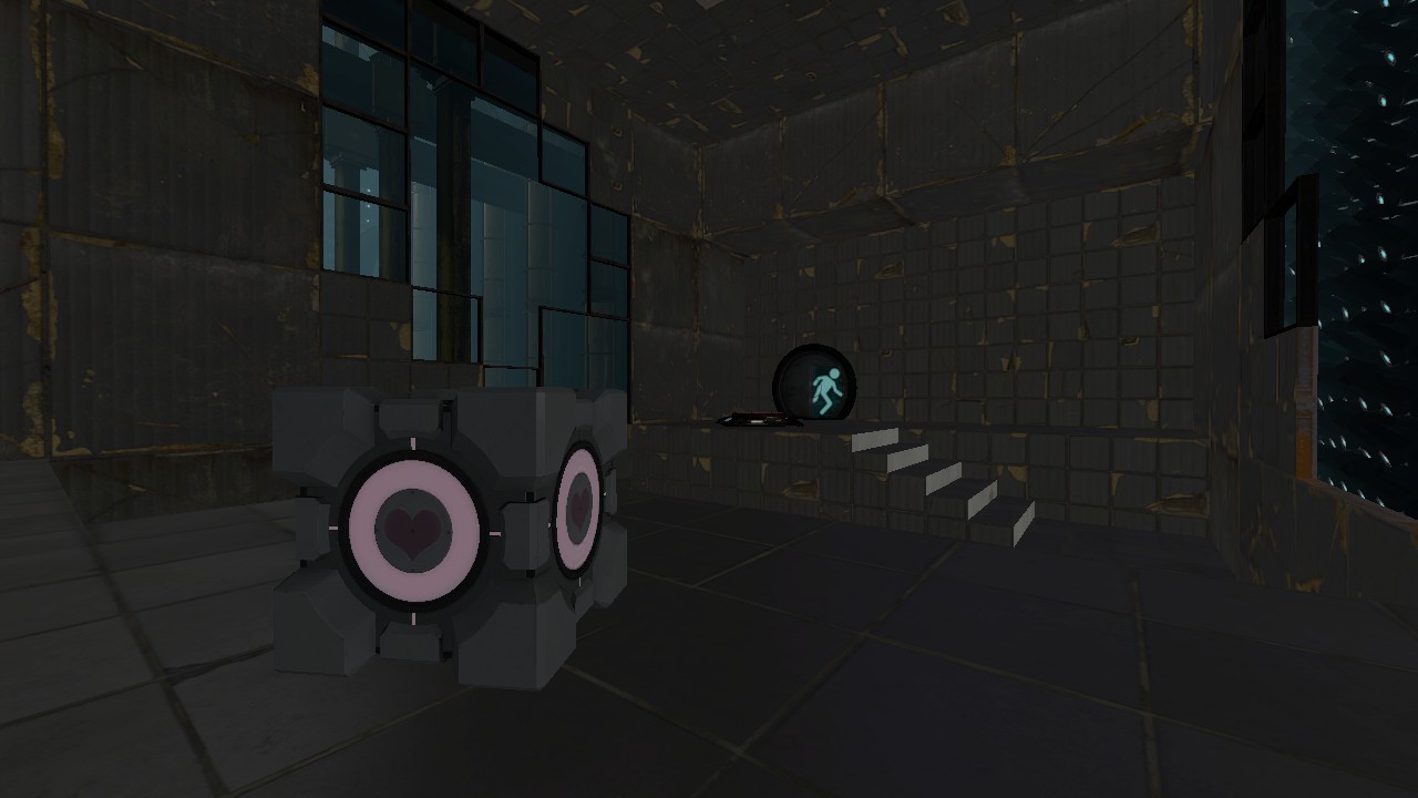 Portal Reloaded Map & Secrets Achievements - Easter Eggs in All Chambers - Between Chambers 17 and 18 - 88A1B42