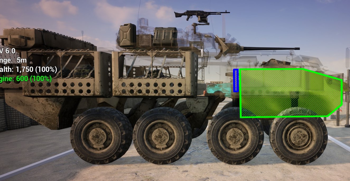 Squad Vehicle Armor + All Weak Points of Vehicles - LAV 6.0 - 86E76ED