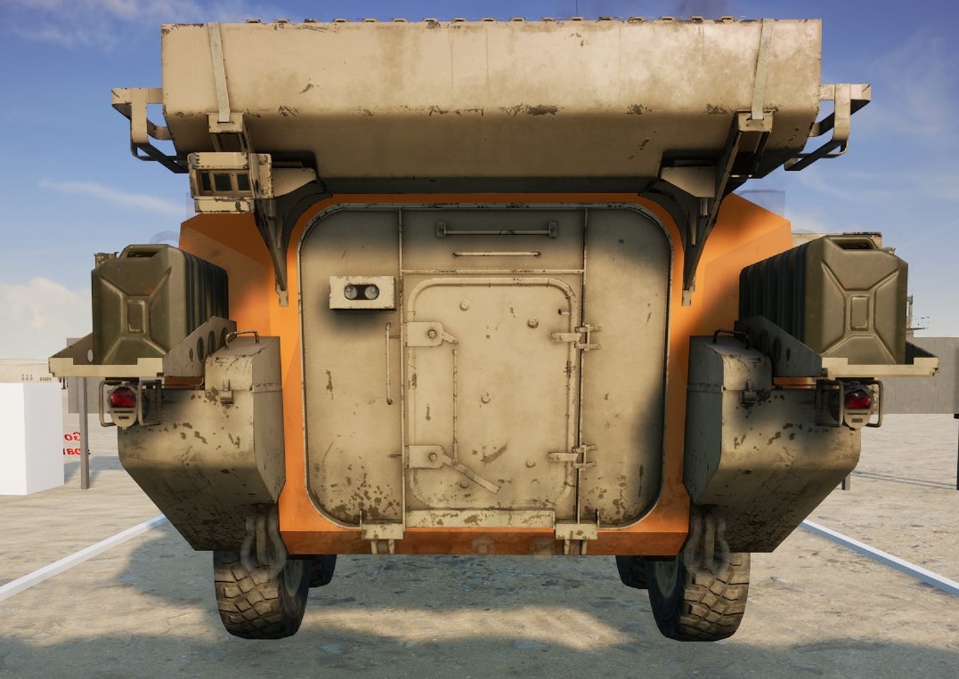 Squad Vehicle Armor + All Weak Points of Vehicles - LAV 6.0 - BF7A4EF