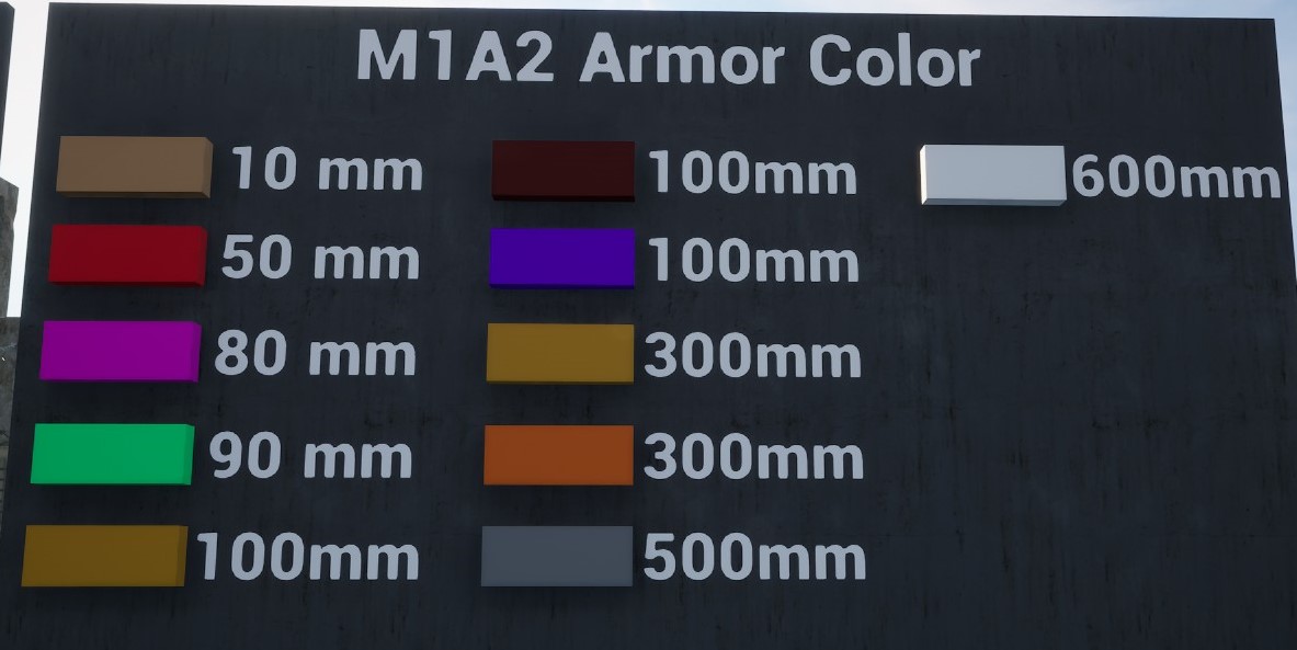 Squad Vehicle Armor + All Weak Points of Vehicles - M1A2 Abrams - C14BAD4